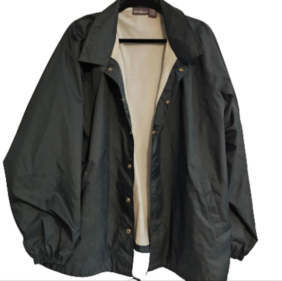 Auburn Sport Dark Navy Snap Jacket - Picture 2 of 7